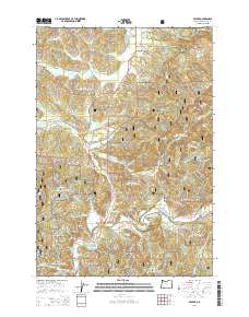 2014 Map of Beaver, 2014 Print
