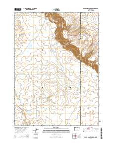 2014 Map of Beaver Charlie Breaks, 2014 Print