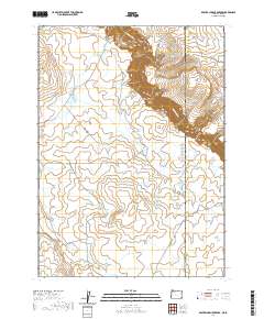2020 Map of Beaver Charlie Breaks, 2020 Print