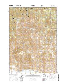 2014 Map of Beaverdam Creek, 2014 Print