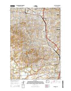 2014 Map of Beaverton, 2014 Print