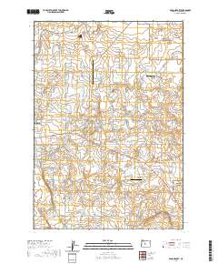 2020 Map of Bend Airport, 2020 Print
