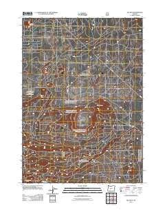2011 Map of Big Hole, 2011 Print