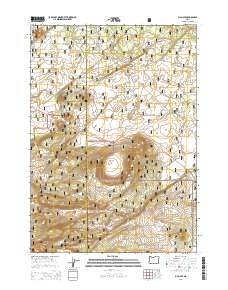 2014 Map of Big Hole, 2014 Print