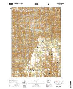 2020 Map of Big Rock Flat, 2020 Print