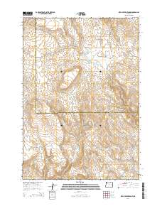 2014 Map of Birch Creek Meadow, 2014 Print