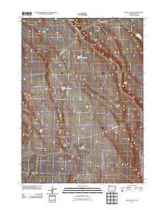 2011 Map of Biscuit Point, 2011 Print