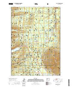 2020 Map of Black Butte, 2020 Print