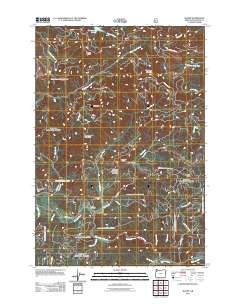 2011 Map of Blaine, 2011 Print