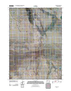 2011 Map of Blitzen, 2011 Print