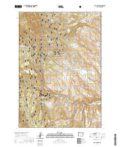 2020 Map of Blue Canyon, 2020 Print