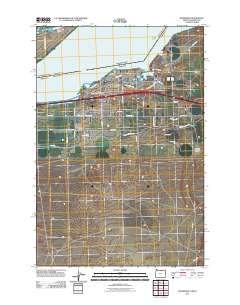 2011 Map of Boardman, 2011 Print