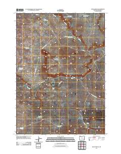 2011 Map of Bogus Bench, 2011 Print
