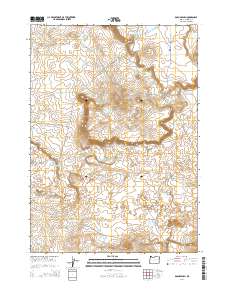 2014 Map of Bogus Bench, 2014 Print