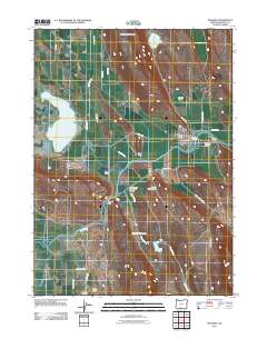 2011 Map of Bonanza, 2011 Print