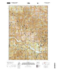 2020 Map of Boulder Butte, 2020 Print