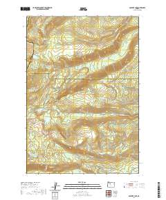 2020 Map of Boulder Lake, 2020 Print