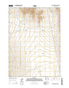 2014 Map of Bowden Waterhole, 2014 Print
