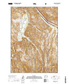 2020 Map of Bowen Valley, 2020 Print