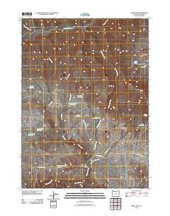 2011 Map of Bretz Mine, 2011 Print