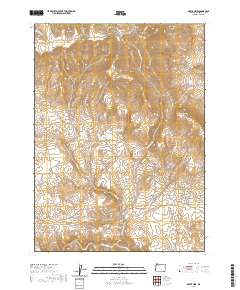 2020 Map of Bretz Mine, 2020 Print