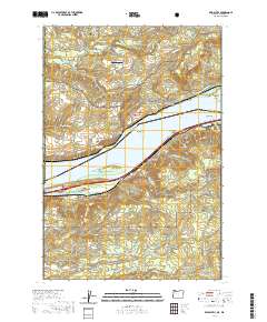 2020 Map of Bridal Veil, 2020 Print