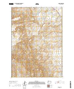 2020 Map of Brogan, 2020 Print