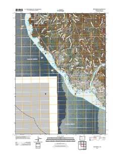 2011 Map of Brookings, 2011 Print