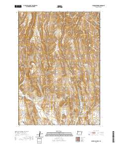 2020 Map of Buckbrush Creek, 2020 Print