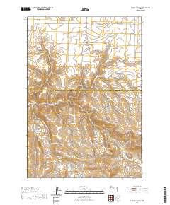 2020 Map of Buckhorn Canyon, 2020 Print