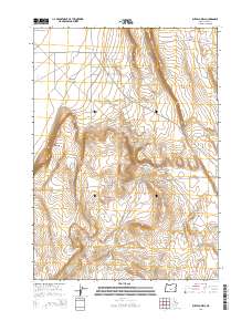 2014 Map of Buffalo Well, 2014 Print