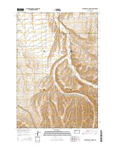 2014 Map of Butter Creek Junction, 2014 Print