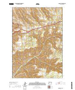 2020 Map of Cabbage Hill, 2020 Print