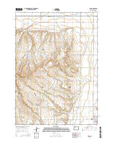2014 Map of Cairo, 2014 Print