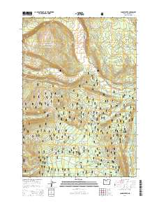 2014 Map of Candle Creek, 2014 Print