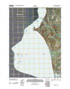 2011 Map of Cape Blanco, 2011 Print