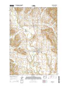 2014 Map of Carlton, 2014 Print