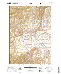 2020 Map of Castle Creek, 2020 Print