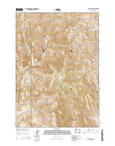 2014 Map of Castle Rock, 2014 Print