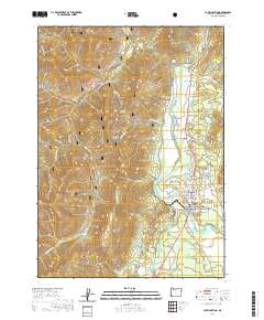2020 Map of Cave Junction, 2020 Print