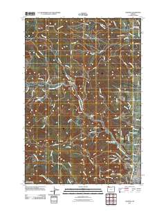 2011 Map of Chapman, 2011 Print