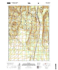 2020 Map of Chemult, 2020 Print