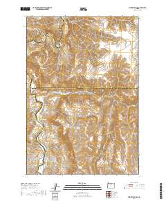 2020 Map of Chimney Springs, 2020 Print
