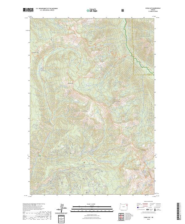 2023 Map of China Cap, 2023 Print