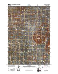 2011 Map of China Hat, 2011 Print