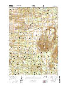 2014 Map of China Hat, 2014 Print