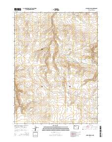 2014 Map of Chipmunk Basin, 2014 Print
