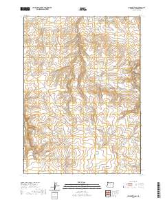 2020 Map of Chipmunk Basin, 2020 Print