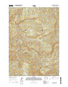 2014 Map of Chipmunk Ridge, 2014 Print