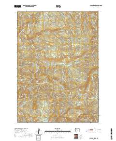 2020 Map of Chipmunk Ridge, 2020 Print